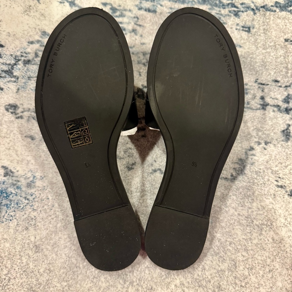 Tory Burch Everly Slide | Size 5.5 | Like New - Picture 2 of 4